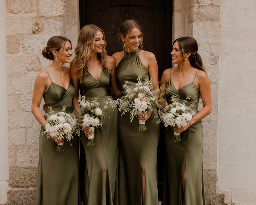 Bridesmaid dress style idea 4